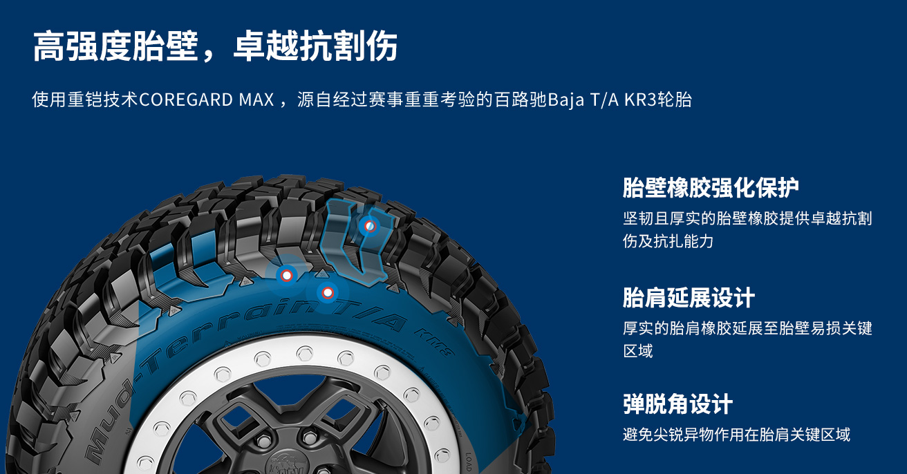 新一代百路驰mud Terrain T A Km3